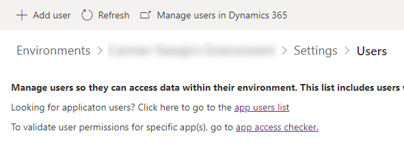 Manage users in Dynamics 365